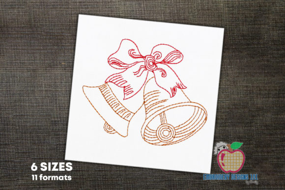 Download Christmas Bells Line Art - Premium Resources