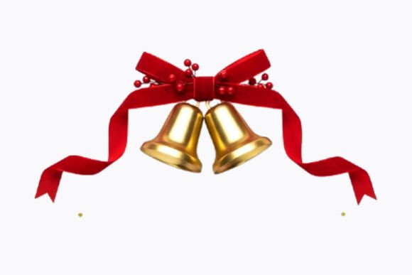 Download Christmas Bells Ornament Border Red - Premium Bundle