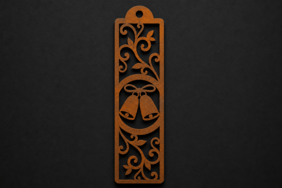 Download Christmas Bells Bookmark SVG - Premium Resources